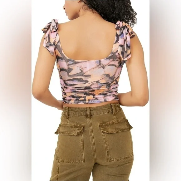 NWT Avenue Print Tank Top Size L - Picture 3 of 8